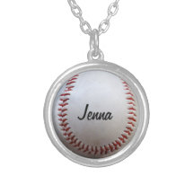 Customizable Softball Necklace