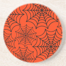Customizable Spider Webs Coaster
