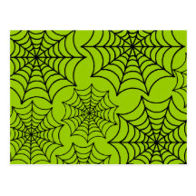 Customizable Spider Webs Post Card