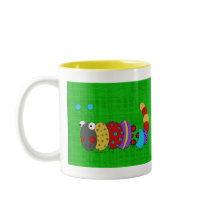 Customizable Springy Bugs Cards and Gifts Coffee Mug