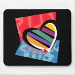 Customizable Striped Valentine Heart