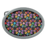 Customizable Sugar Skulls Belt Buckles