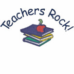 Customizable Teacher or Librarian Embroid. Polo embroidered shirts