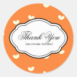 Customizable Thank You Sticker Label
