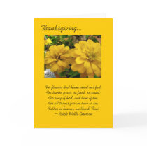 Customizable Thanksgiving Card