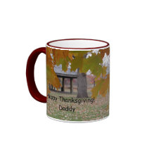 Customizable Thanksgiving Coffee Mugs