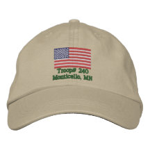 Customizable Troop Hat Baseball Cap