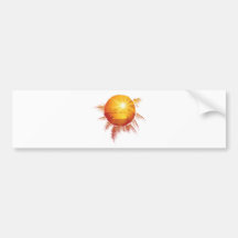 Customizable Tropic Bumper Sticker