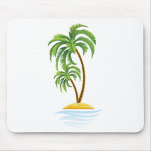Customizable Tropics Mouse Pads
