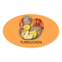 Customizable Turducken Design Stickers