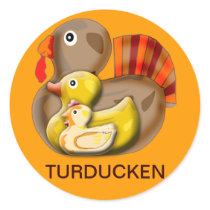 Customizable Turducken Design Stickers