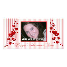 Customizable Valentine Photo Card.