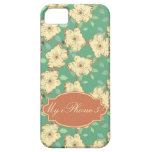 Customizable Victorian Floral iPhone 5 Case