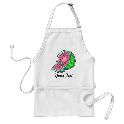 Customizable Watermelon Apron by jasminesphotography