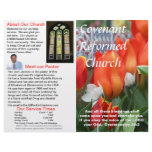 Customizable Weekly Church Bulletin (Outside Only)