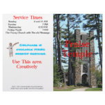 Customizable Weekly Church Bulletin (Outside Only) letterhead