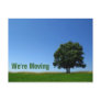 Customizable : We're Moving Postcards