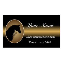 Customizable Western Business Cards
