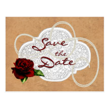 CUSTOMIZABLE Western Save the Date Card Post Card