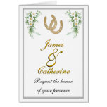 Customizable Western Wedding Cards