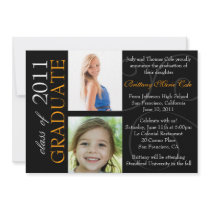 Customizable Year Graduate Photo Announcement