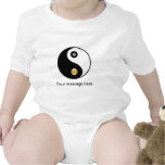 Customizable YinYang pool infant wear Shirt