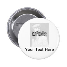 Customizable - Your Photo & Text Buttons