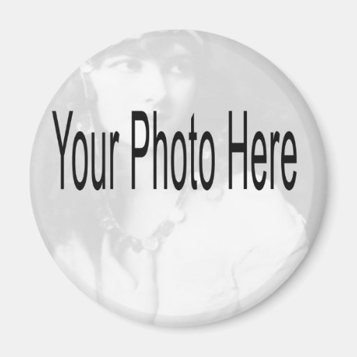 Customizable - Your Photo & Text Magnet