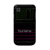 Customize Floppy Disc Personalize Retro Samsung Galaxy S Cases