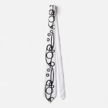 Customize Funky B&W Necktie Tie