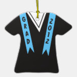 Customize Graduation Gown: Edit Sash Class 2012 Christmas Tree Ornament