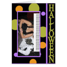 Customize Halloween Greetings Card