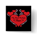 Customize Heart Beats for, <Name> Pin