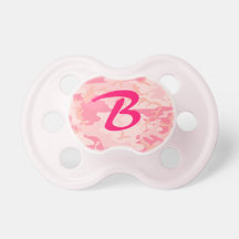 Customize it Pink Camouflage Pacifier