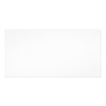 Customize It! Solid Pattern Base Photo Card