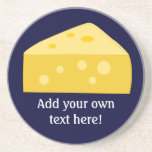 Customize this Big Cheese graphic Drink Coasters