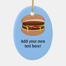 Customize this Hamburger graphic Ornament