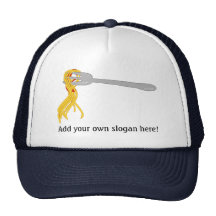 Customize this Spaghetti Pasta graphic Hats