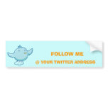 Customize Twitter Sticker bumper stickers