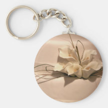 Customize your own calla lily key chain