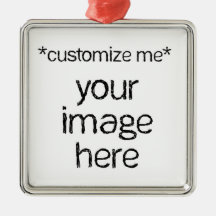 Customize Your Own Design Christmas Ornament