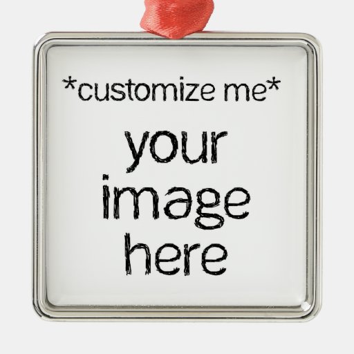 Customize Your Own Design Christmas Ornament