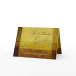 Customize your own Golden Anniversary Greeting Cards