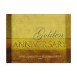 Customize your own Golden Anniversary Postcards