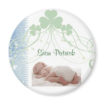 Customize your own Irish baby design Refrigerator Magnet