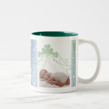 Customize your own Irish baby design Mug