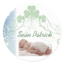 Customize your own Irish baby design Stickers