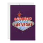 Customize Your Own Las Vegas Sign Invitations