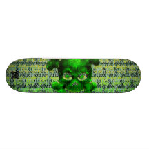 Customize Your Own Skulls Logo Skateboard