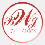 Customize your own wedding sticker